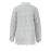 Women's Elegant Semi-Sheer Lace Blouse - Lightweight Breathable Long Sleeve Button-Up Shirt with Stand-Up Collar, Solid Color Machine Washable Plus Size Top for Spring Summer Casual & Formal Wear, Lace Shirt, Delicate Fabric Design