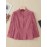 Plus Size - ZANZEA Women'S Elegant Lace Patchwork V-Neck Blouse - Long Sleeve, Front Button Closure, Waist Split Hem, Solid Color for Office, Evening, Women Elegant Floral Lace Trim Blouse, Women Elegant Floral Lace Trim Top
