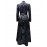 Plus Size - Plus Size, Women'S Elegant Plus Size Black Floral A-Line Maxi Dress with V-Neck & Long Sleeves - Structured Formal to Semi-Formal Evening Gown, All-season Non-stretch Fabric For Weddings, Parties, Casual Attire - Sophisticate