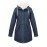 Plus Size, Women's Plus Size Winter Warm Full-Zip Hooded Parka Jacket with Pockets - Thick Outerwear Coat for Cold Weather, Machine Washable, Casual Winter Outer Layer (Blazer/ Style) for Fall & Winter Season, Solid Color Coat for Daily