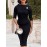 Plus Size - Plus Size, Women'S Elegant Plus Size Formal & Everyday Dress - Long Sleeve Round Neck Solid Color Red Dress with Lapel Collar, Machine Washable Winter Fall Outfits, Dresses For Women Plus Size